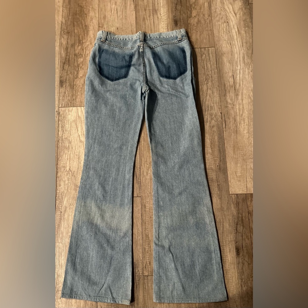 Stylish Blue Flared Jeans